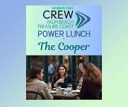 CREW PBTC Power Lunch at The Cooper
