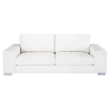 Canapes Maisons Du Monde Cuir Blanc Deco Salon Blanc Canape Maison Du Monde