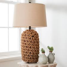 Tied Down Table Lamp In 2020 Unique Table Lamps Table Lamp Design Lamp