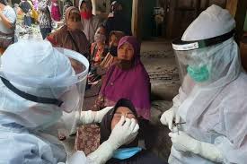 17 Positif Covid 19 60 Pedagang Pasar Kupu Tegal Jalani Swab Test