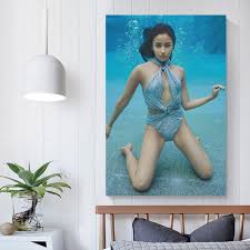 Sexy Actress Alia Bhatt Star Poster 22 Wall Art Canvas Print Poster Home  Bathroom Bedroom Office Living Room Decor Canvas Poster ...