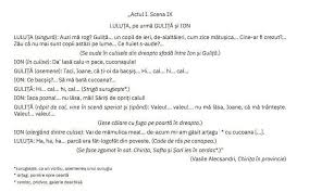 Luluta, care se preface ca a innebunit, il recunoaste si cere sa fie logodita cu actrita. Va Rog Dau Coroana Ex2 Vasile Alecsandri Ca Autor Al Textului Este EmiÈÄtorul Real A Doar Al Brainly Ro
