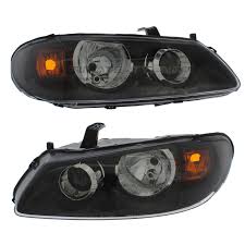 A rough adjustment can be made while shining the headlights on a wall or on the rear of another vehicle, but headlight adjustment should really be made using proper headlight aiming equipment. For Nissan Almera N16 2003 2006 Black Front Headlight Headlamp Pair Left Right 5054808072580 Ebay