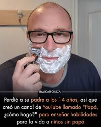 La pérdida puede transformarse en fuerza e inspiración. Un joven que perdió  a su padre a los 14 años decidió ayudar a otros niños en situaciones  similares. Creó un canal de YouTube