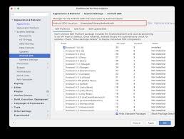 Android sdk is to download and install android studio from here. Android Studio Emulator Expo Documentation