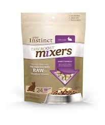 Sadly, this smaller size means that there are fewer specialty recipes available. Nature S Variety Instinct Raw Boost Mixers Grain Free Freeze Dried Meal Toppers For Cats To View Furth Dog Food Recipes Grain Free Dog Food Natural Cat Food