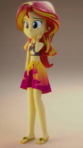 1640961 3d Artist Fluttershy Ek Belly Button Bikini Bikini Top Clothes Equestria Girls Equestria Girls My Little Pony Characters My Little Pony Comic