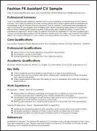Fashion Pr Assistant Cv Example Myperfectcv Resume Examples Sample Permanent Resident Fashion Resume Examples Resume Gis Developer Resume Sample Self Employed Farmer Resume Design Resume Examples Sample Resume For Credit Officer Oracle