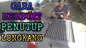 Memang nak buat pesen gini, takmo naik tembok penuh. Cara Membuat Penutup Longkang Youtube