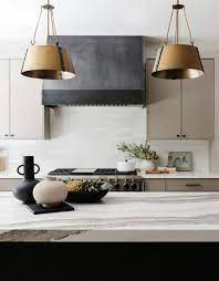 Large Drum Pendant Gorgeous Kitchens Kitchen Island Design Modern Traditional Kitchen