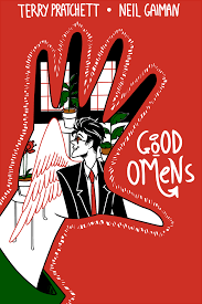 Quartzfangz Fake Good Omens Cover I M So In Love With This Book I Swear To Someone Good Omens Book Fan Book This Book