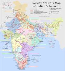 Indian Railways Network Map