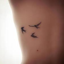 Bird Tattoo On Ribs Small Tattoos Life S A Journey Small Bird Tattoos Rib Tattoo Tattoo Designs