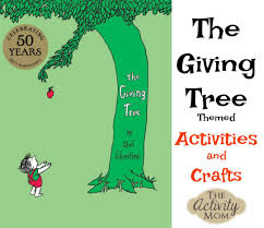 The Giving Tree Activities And Crafts The Giving Tree Childrens Books Activities Kids Learning Activities