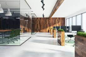 These offices have the standard beige colors and the standard office design with cubicles in one area and maybe some offices for. Modern Interior Modern Office Design Ideas
