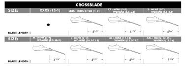 crossblade training fins