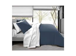 Cette solution est adaptée pour les lits double en 140x190 cm et 160x200 cm. Pack Complet 6 Pieces Marine Blanc Housse De Couette Pour Lit 160 X 200 Cm 100 Coton 57 Fils Cm Vente De Univers Decor Conforama