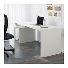 Malm Bureau Met Uittrekbaar Blad Wit 151x65 Cm Witte Lambrisering Kantoorontwerpen Ikea Desk