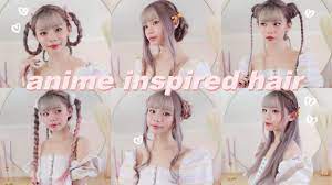 cute & easy anime inspired daily hairstyles 😳💗💖 (paradise kiss,  cardcaptor sakura, fruits basket) - YouTube