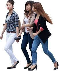 Image Result For Student Entourage People Png People Walking Png People Cutout