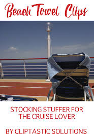 Beach Towel Clips Make The Perfect Stocking Stuffer For The Cruise Lover In Your Life Or Maybe Your Gi Beach Accessories Beach Towel Perfect Stocking Stuffers