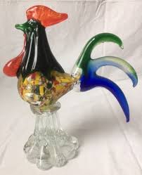 Discover glass rooster figurine in a variety of colors and shapes. Murano Art Glass Rooster Figurine Unsigned And 11 Similar Items