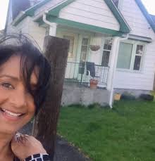 Did you know our Joyce Taylor grew up in Tacoma? Here she is in front of  her very first home! Joyce is taking us to her beloved home town when we go  '
