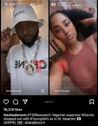 Look what she had to say about it Davido Allegedly Dumps Chioma Steps Out With New Bisexual Girlfriend Young Ma S Ex Myayafai Video