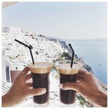 Chriselle Lim On Instagram Greek Coffee In Greece With Dearlinette Does It Get Better Than This Coffee Thessaloniki Greece