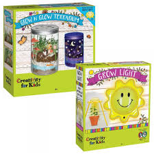 Maybe you would like to learn more about one of these? Grow N Glow Terrarium Kit With Led Light Bundle Craftyarts Co Uk