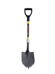 Defender tools heavy duty 12 tooth all steel garden soil rake with long metal steel handle. Super Shovel With Sharp Teeth For Packed Soil Gardeners Com Shovel Sharp Teeth Gardening Shovel