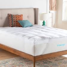 Linenspa Essentials 3 Down Alternative Fiber Bed Mattress Topper In 2020 Mattress Mattress Topper Bed Mattress