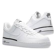 Black And White Nike Air Force Ones Nike Air Force 1 07 Nike Air Shoes Nike Shoes Air Force White Nike Shoes
