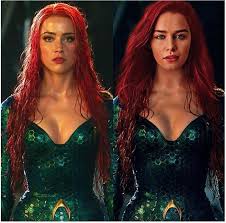 Aquaman star amber heard has been subject to a swell of rumors she has been fired from the second movie installment. Fans Decided To Replace Amber Heard With Emilia Clarke In Aquaman 2 Daccanomics
