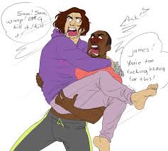 Image Result For Bucky Barnes Funny Drawings Marvel Superheroes Marvel Funny Marvel Jokes