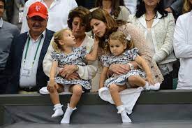 Not long after his twin girls were born, the tennis star opened up with the guardian about new fatherhood. Roger Federer S Kids Make The Tennis Star One Busy Dad Of Four