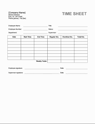 Employee Time Sheet Weekly Monthly Yearly