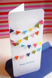 These mini strings are really just a variation on these bunting cards i've been making for my etsy shop for a while. Make A Cute Mini Bunting Card