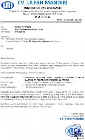 Renovasi tersebut meliputi pemasangan internit, perbaikan semua pintu yang sudah rusak, pengecatan ulang, dan perbaikan atap. Contoh Surat Penawaran Harga