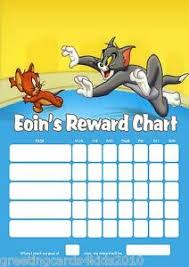 Details About Personalised Tom And Jerry Reward Chart Pen With Or Without Photo