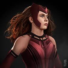 Jao Picart On Instagram I M So Excited To Watch New Marvel Stuff Again It S Been So Long I Drew Wanda Wearing The New Scarlet Witch Scarlett Witch Marvel