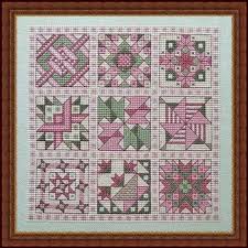 Only full cross stitches are used in this pattern. Whispered By The Wind Julia S Quilt Cross Stitch Pattern Cross Stitch Patterns Cross Stitch Samplers Cross Stitch