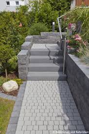 Catania Mauerstein Zur Einfassung Der Hoher Gelegenen Terrasse Blockstufen Und Catania Mauerstein Zur Einfassung Der Hoher Blockstufen Mauerstein Aussentreppe