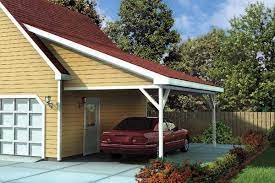 Traditional Style 1 Car Garage Plan Number 6023 Carport Designs Building A Carport Carport Garage