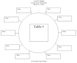 blank table seating diagram wiring diagram