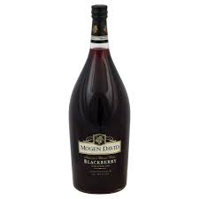 Mogen David Wine Blackberry Beer Wine Spirits Wine And Spirits Natural Flavors Soy Sauce Bottle