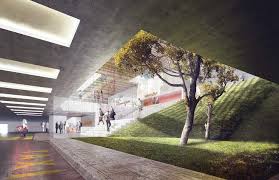 Gallery Of Khr Arkitekter Whr Architects And Arup International Design Bispebjerg Somatic Hospital 2christopher Winnike Pinworld Grune Architektur Landschaftsplanung Architektonische Prasentation