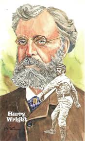 HARRY WRIGHT Perez Steele Hall Of Fame Postcard