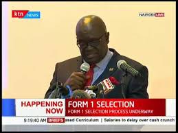 However, parents can check the schools their children have been selected to join by sending an sms to 20042. Form One Selection Cs Magoha Announces Placements Selection Process Complete Youtube