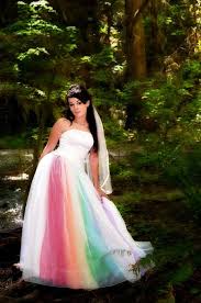 Fairy Tale Wedding Rainbow Wedding Dress Rainbow Wedding Dress Wedding Dresses Ebay Rainbow Wedding
